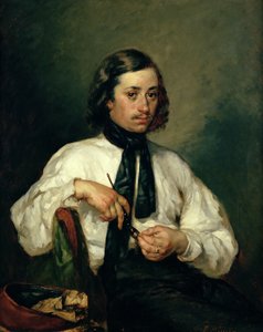 Retrato de Armand Ono, conocido como El hombre con la pipa, 1843